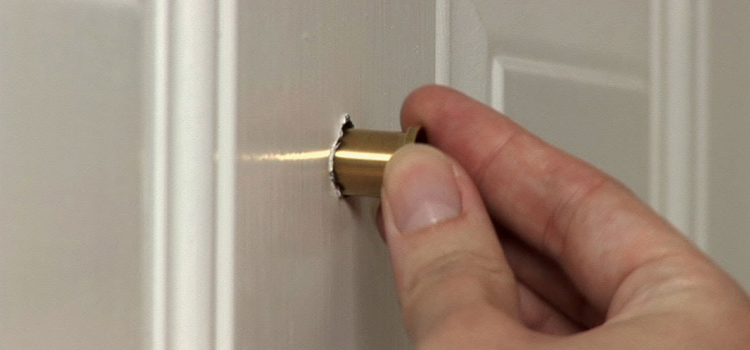 peephole door repair in Tamarac